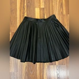 COPY - Express faux leather pleated skirt